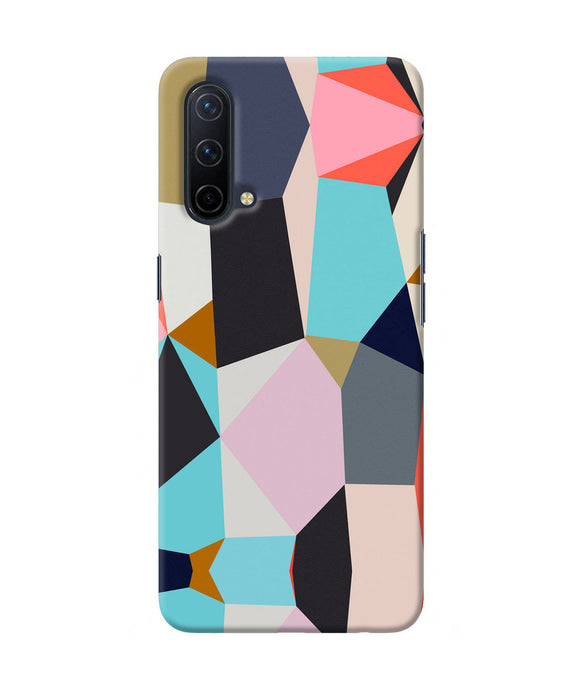 Abstract colorful shapes Oneplus Nord CE 5G Back Cover