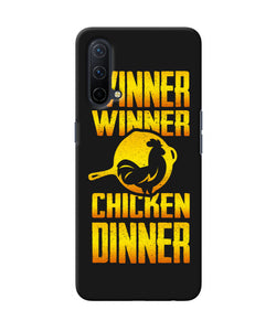 Pubg chicken dinner Oneplus Nord CE 5G Back Cover