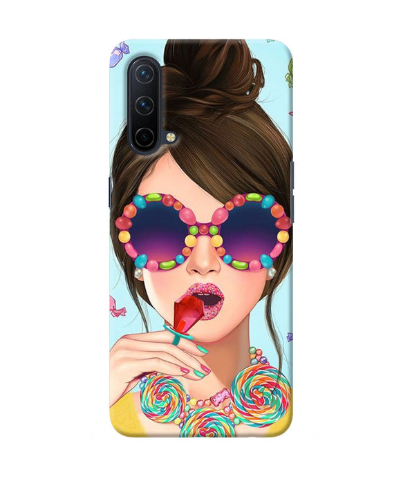 Fashion girl Oneplus Nord CE 5G Back Cover