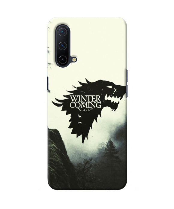 Winter coming stark Oneplus Nord CE 5G Back Cover
