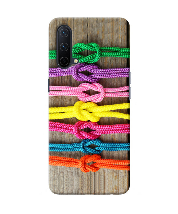 Colorful shoelace Oneplus Nord CE 5G Back Cover