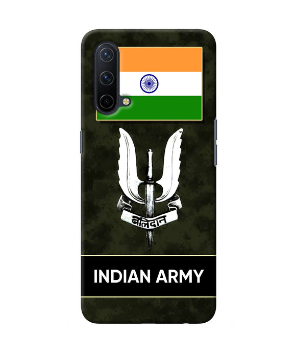 Indian flag balidan logo Oneplus Nord CE 5G Back Cover