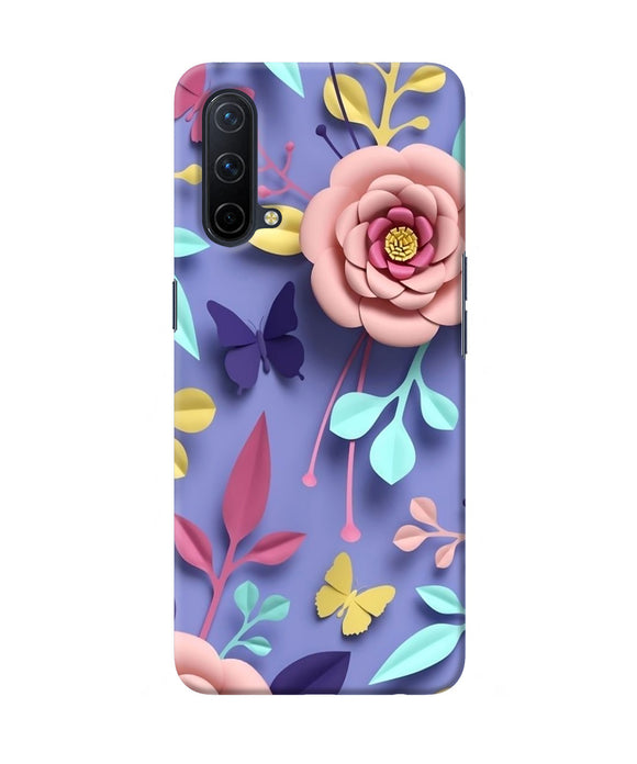 Flower canvas Oneplus Nord CE 5G Back Cover