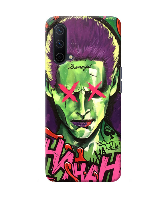 Damaged joker anim Oneplus Nord CE 5G Back Cover