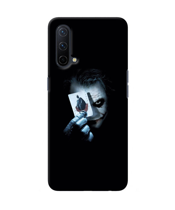 Joker dark knight card Oneplus Nord CE 5G Back Cover