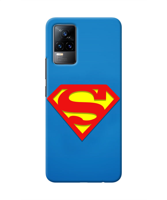 Superman Blue Vivo Y73 Real 4D Back Cover