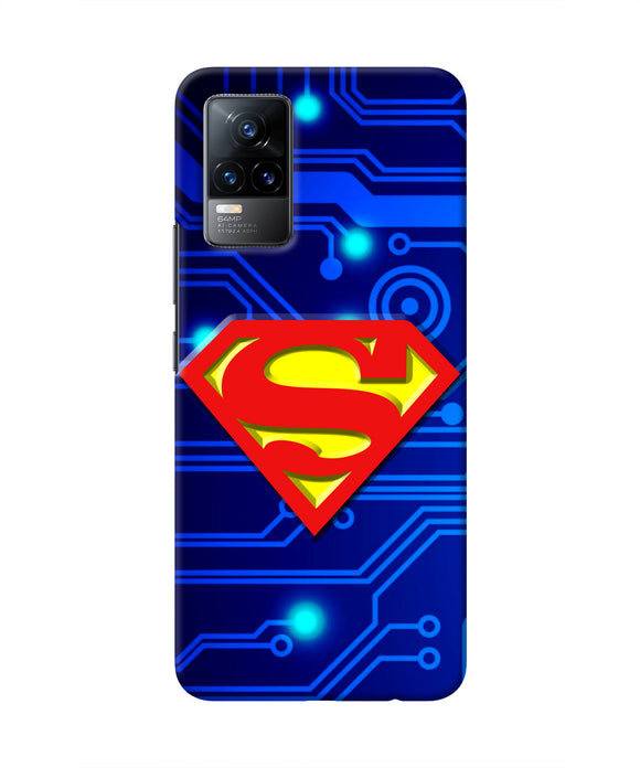 Superman Abstract Vivo Y73 Real 4D Back Cover
