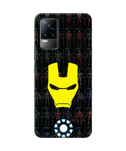 Iron Man Suit Vivo Y73 Real 4D Back Cover