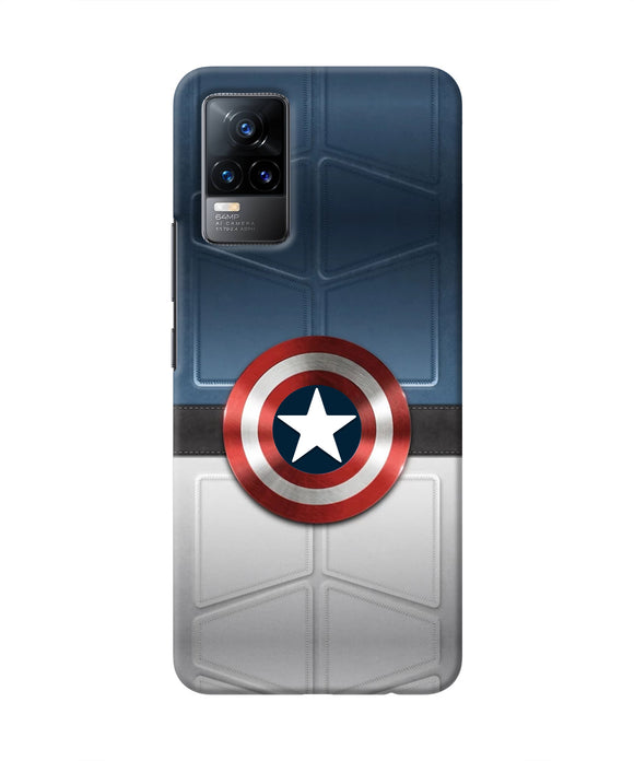 Captain America Suit Vivo Y73 Real 4D Back Cover