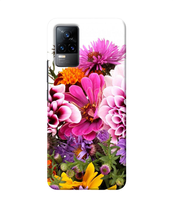 Natural flowers Vivo Y73 Back Cover