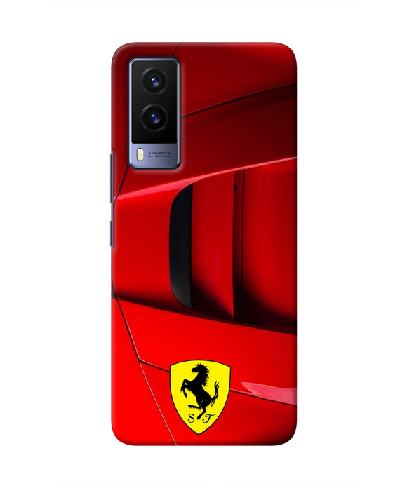 Ferrari Car Vivo V21E 5G Real 4D Back Cover