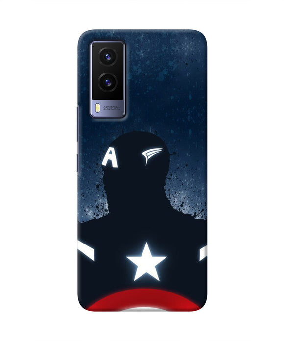 Captain america Shield Vivo V21E 5G Real 4D Back Cover