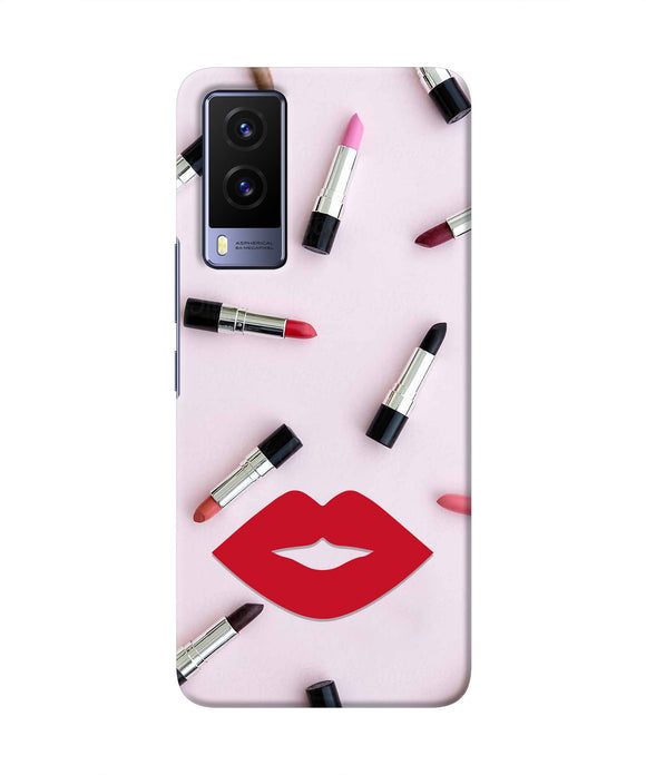 Lips Lipstick Shades Vivo V21E 5G Real 4D Back Cover