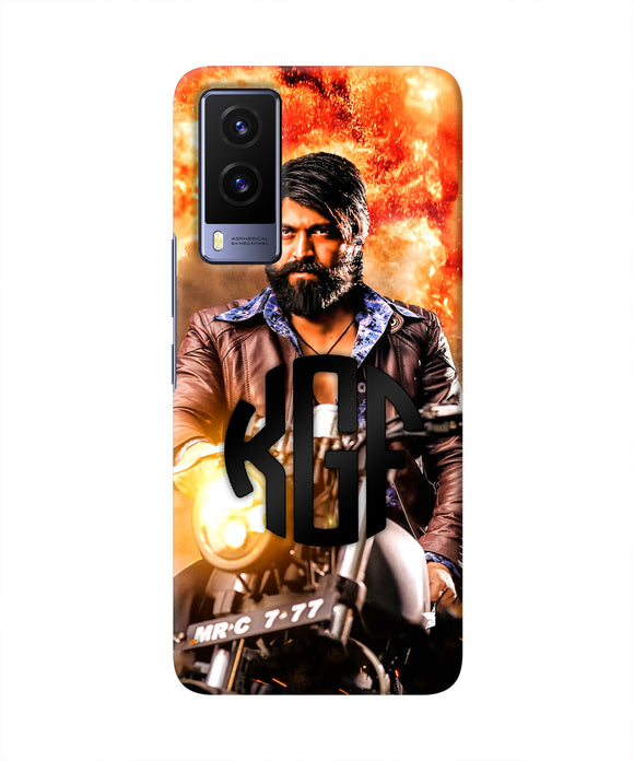 Rocky Bhai on Bike Vivo V21E 5G Real 4D Back Cover