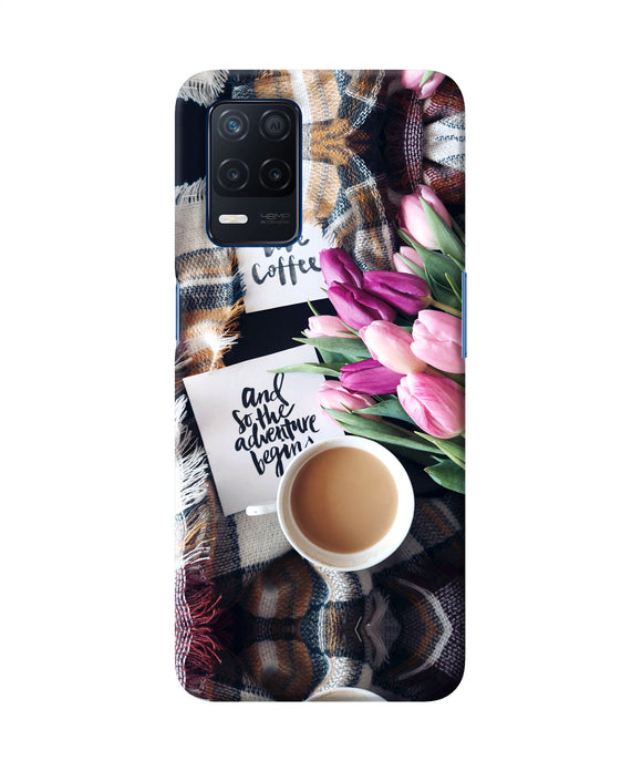 Love Coffee Quotes Realme Narzo 30 5G Back Cover