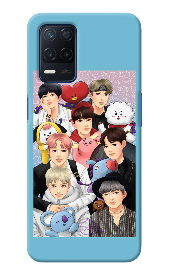BTS with animals Realme Narzo 30 5G Back Cover