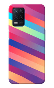 Stripes color Realme Narzo 30 5G Back Cover