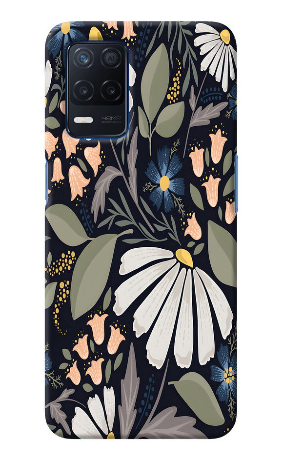 Flowers Art Realme Narzo 30 5G Back Cover