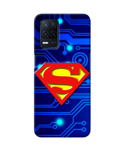 Superman Abstract Realme Narzo 30 5G Real 4D Back Cover