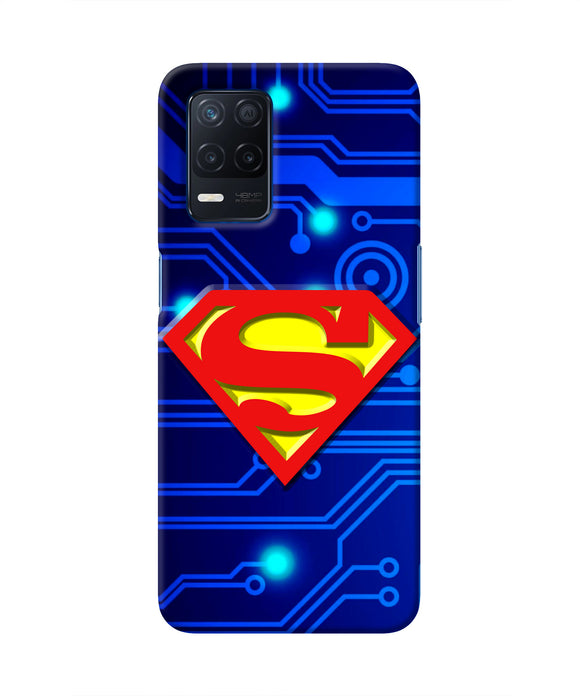 Superman Abstract Realme Narzo 30 5G Real 4D Back Cover