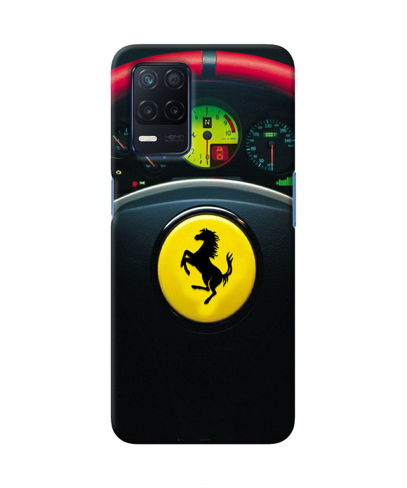 Ferrari Steeriing Wheel Realme Narzo 30 5G Real 4D Back Cover