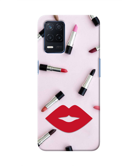 Lips Lipstick Shades Realme Narzo 30 5G Real 4D Back Cover