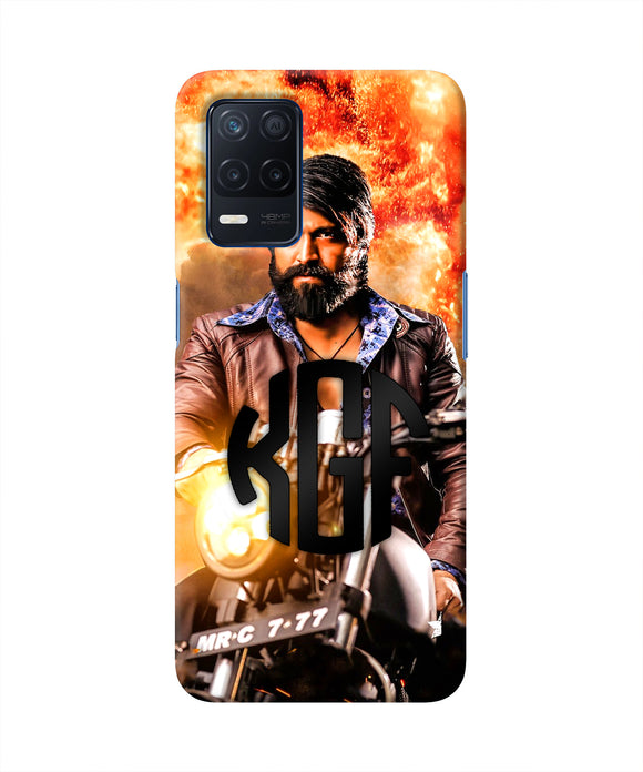 Rocky Bhai on Bike Realme Narzo 30 5G Real 4D Back Cover