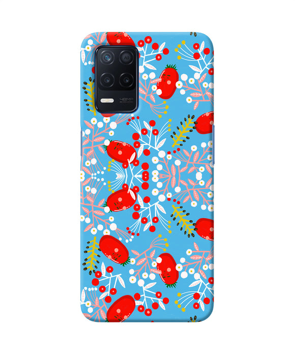 Small red animation pattern Realme Narzo 30 5G Back Cover