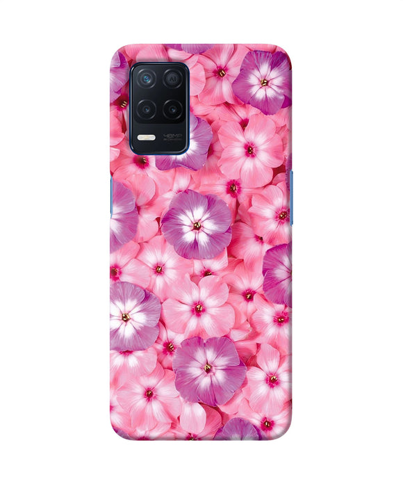 Natural pink flower Realme Narzo 30 5G Back Cover