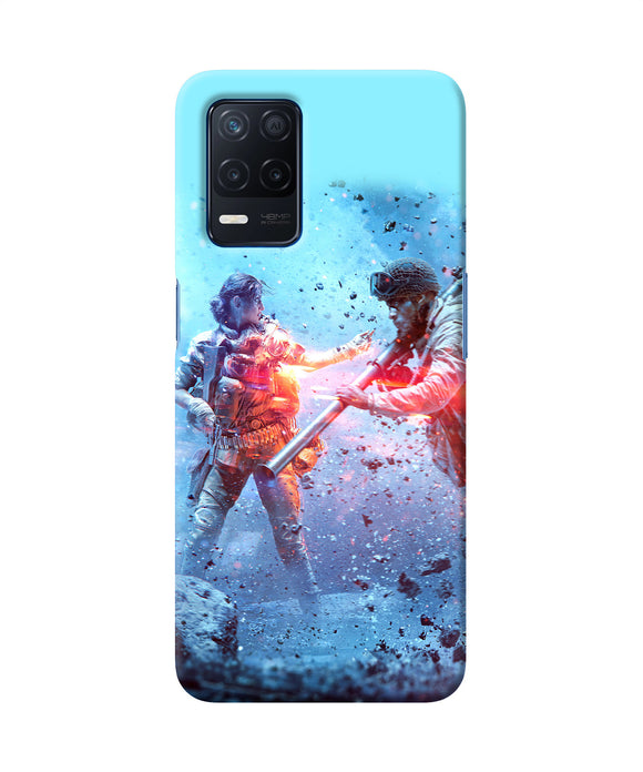 Pubg water fight Realme Narzo 30 5G Back Cover