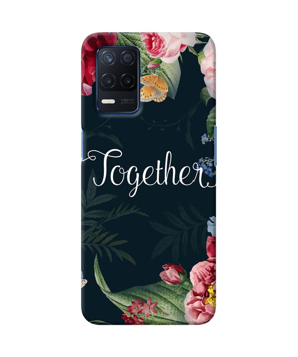 Together flower Realme Narzo 30 5G Back Cover