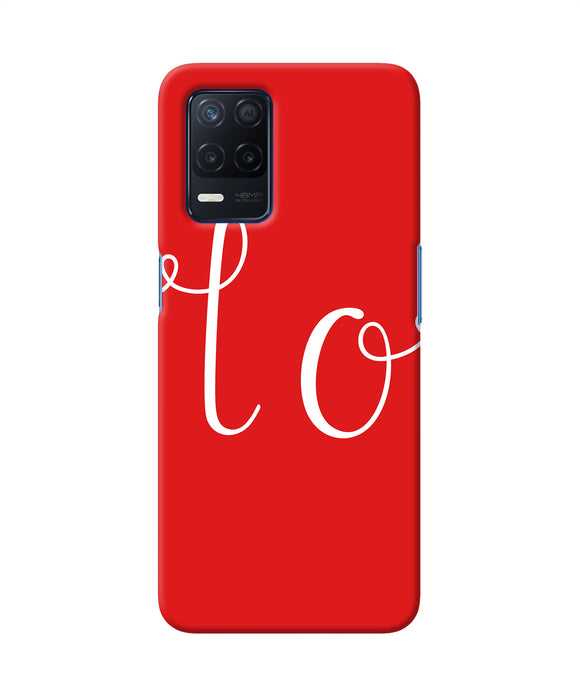 Love one Realme Narzo 30 5G Back Cover