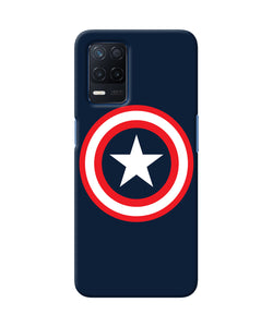 Captain america logo Realme Narzo 30 5G Back Cover