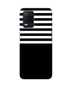 Black and white print Realme Narzo 30 5G Back Cover