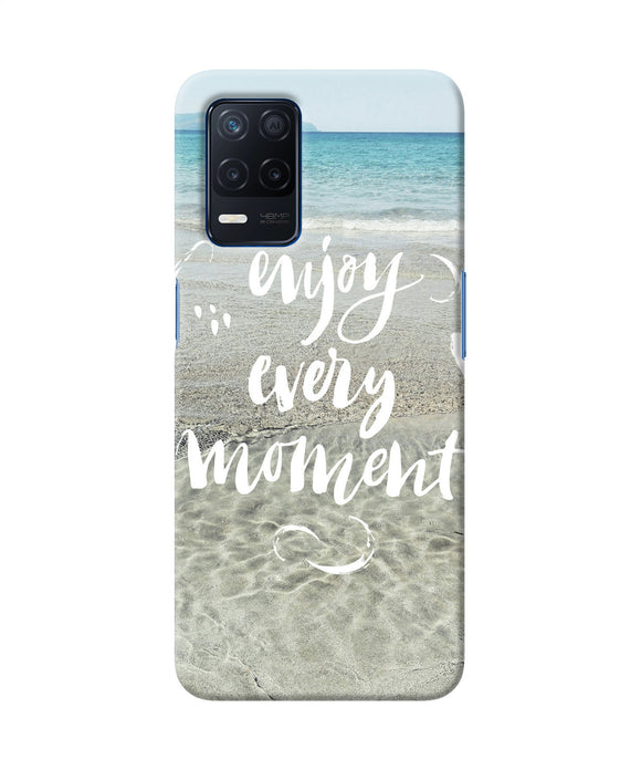 Enjoy every moment sea Realme Narzo 30 5G Back Cover