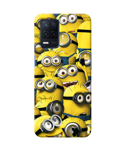 Minions crowd Realme Narzo 30 5G Back Cover