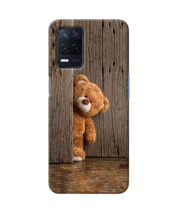 Teddy wooden Realme Narzo 30 5G Back Cover