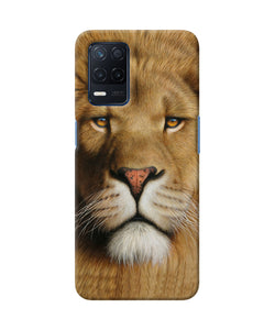 Nature lion poster Realme Narzo 30 5G Back Cover