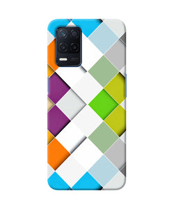 Abstract color box Realme Narzo 30 5G Back Cover