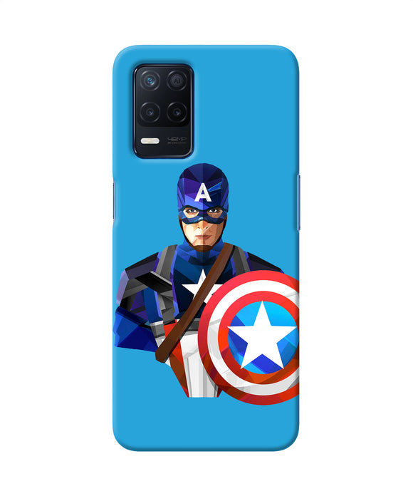 Captain america character Realme Narzo 30 5G Back Cover