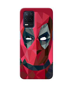 Abstract deadpool full mask Realme Narzo 30 5G Back Cover