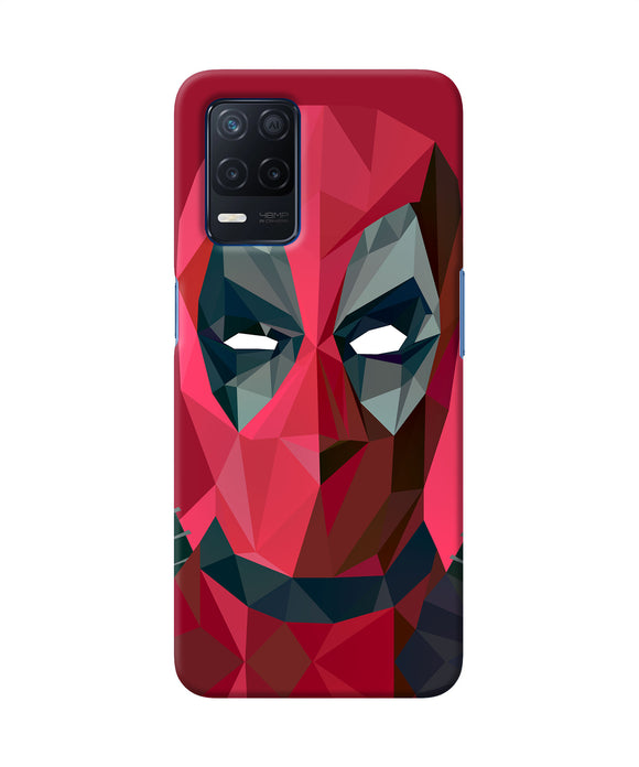 Abstract deadpool full mask Realme Narzo 30 5G Back Cover