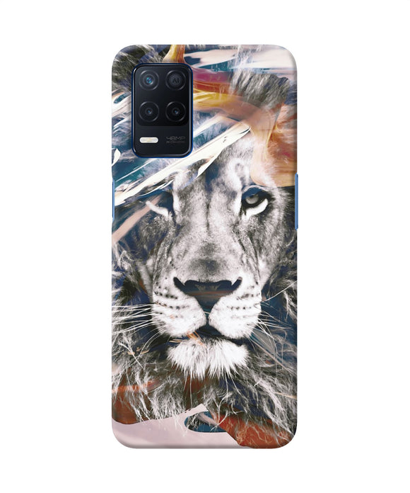 Lion poster Realme Narzo 30 5G Back Cover