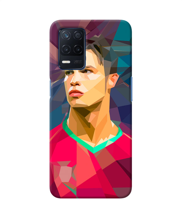Abstract ronaldo Realme Narzo 30 5G Back Cover