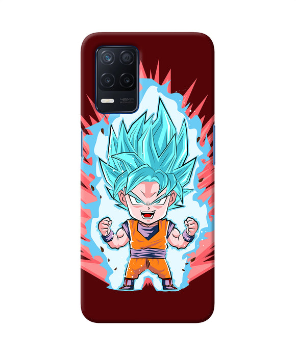 Goku little character Realme Narzo 30 5G Back Cover