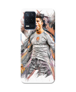 Ronaldo poster Realme Narzo 30 5G Back Cover