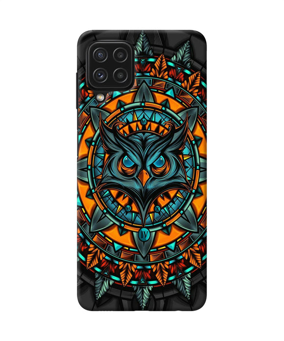 Angry Owl Art Samsung M32 Back Cover