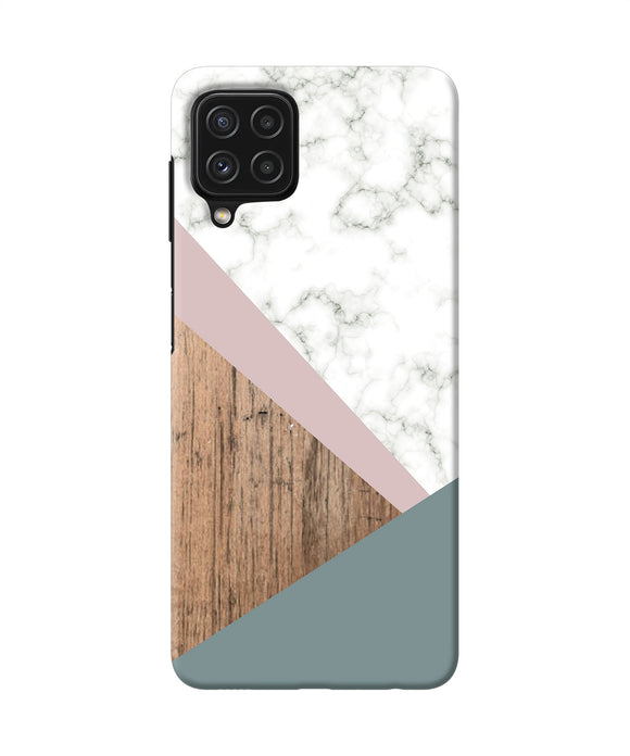 Marble wood Abstract Samsung M32 Back Cover
