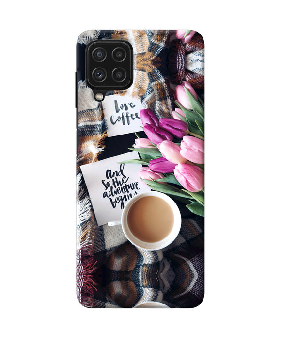 Love Coffee Quotes Samsung M32 Back Cover