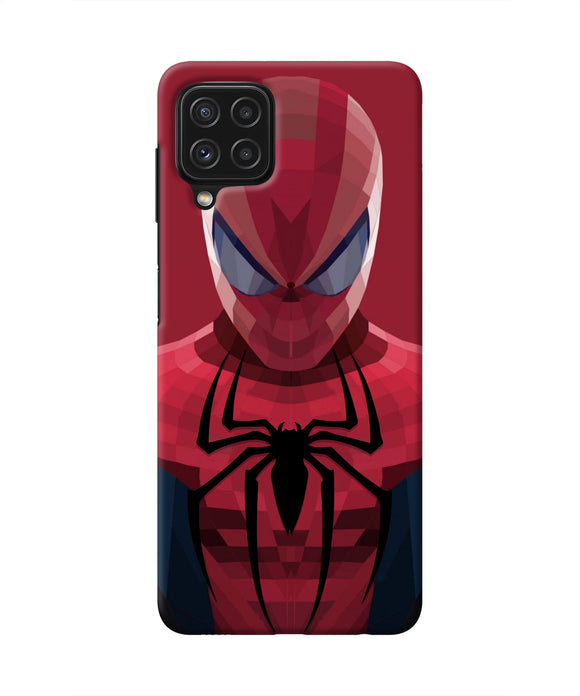 Spiderman Art Samsung M32 Real 4D Back Cover